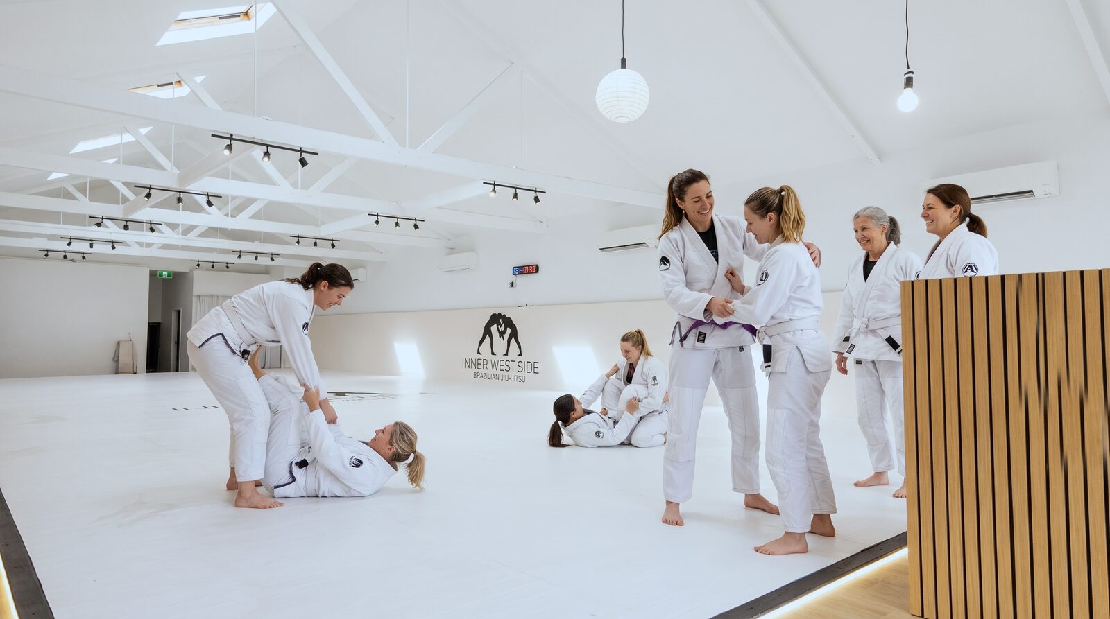 Women's-only Brazilian Jiu-Jitsu class at Inner Westside BJJ