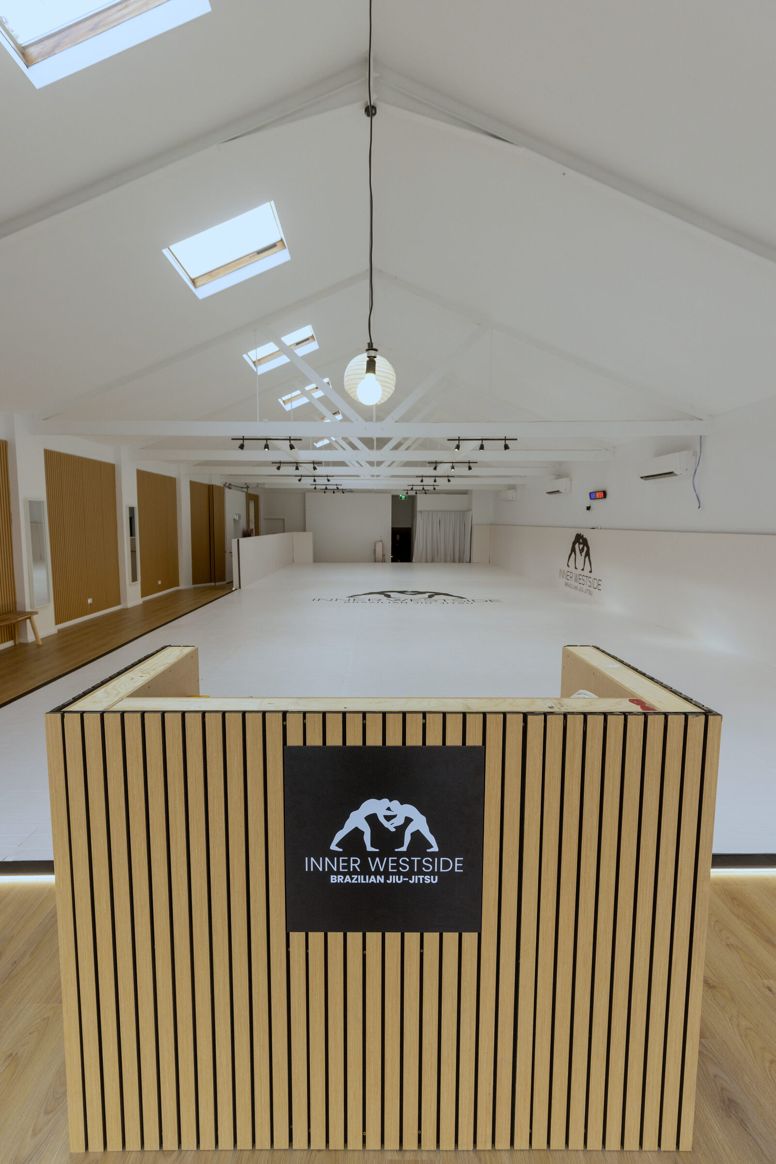 Front desk and mat room at Inner Westside BJJ